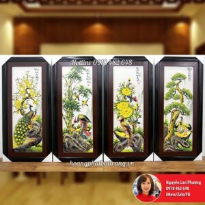 tranh su bat trang tu canh khung dep 00