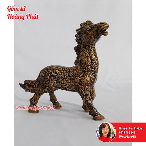 Tượng linh vật tuổi Ngọ - bộ 12 con giáp SP4646