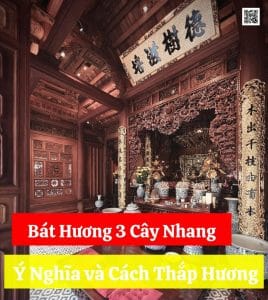 Bát Hương 3 Cây Nhang: Ý Nghĩa và Cách Thắp Hương Đúng Chuẩn