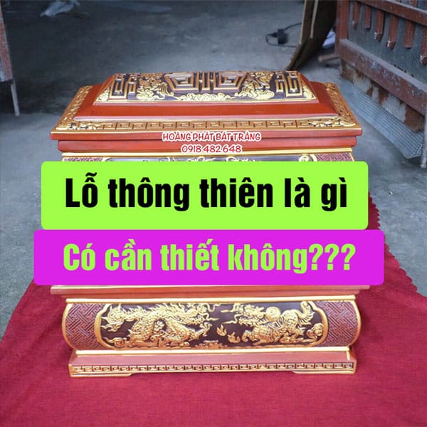 Lỗ thông thiên là gì? Có cần thiết không