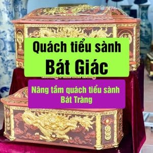 Quách tiểu sành Bát giác, quách tiểu sành bát tràng