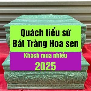 Quách Tiểu Sứ Bát Tràng Hoa Sen Khách Mua Nhiều 2025