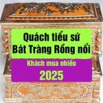 Quách Tiểu Sứ Bát Tràng Rồng Nổi Khách Mua Nhiều 2025