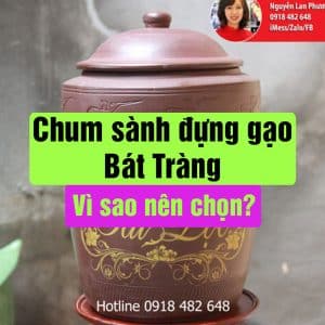 Lưu trữ danh mục: Kiến thức hũ gạo Vì sao nên chọn chum đựng gạo bằng sứ Bát Tràng?
