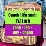 Quách tiểu sành Tứ Linh – Bảo vệ linh hồn người đã khuất