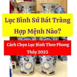 Lục Bình Sứ Bát Tràng Hợp Mệnh Nào? Cách Chọn Lục Bình Theo Phong Thủy 2025