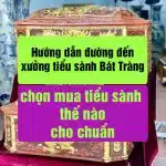 Hướng dẫn đường đến xưởng tiểu sành Bát Tràng, chọn mua tiểu sành thế nào cho chuẩn