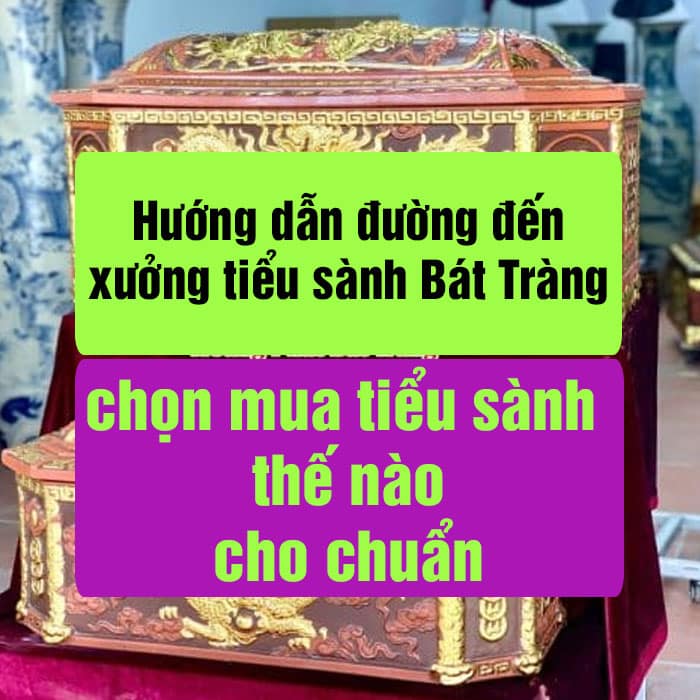 Hướng dẫn đường đến xưởng tiểu sành Bát Tràng, chọn mua tiểu sành thế nào cho chuẩn