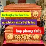 Kinh nghiệm chọn mua quách tiểu sành Bát Tràng hợp phong thủy