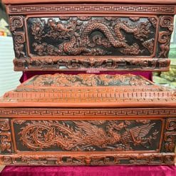 Quách tiểu sành Song Linh cỡ Đại mái Vòm QTSA101