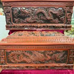 Quách tiểu sành Song Linh cỡ Đại mái Vòm QTSA101