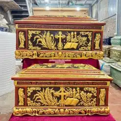 Quách tiểu sành công giáo vẽ nhũ cỡ Đại QTSA100