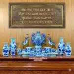 Bộ đồ thờ gia tiên đầy đủ gồm những gì? Hướng dẫn sắp xếp chuẩn phong thủy