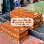 Danh sách những điều cần chuẩn bị khi bốc mộ, cải táng năm 2026