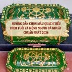 Hướng dẫn chọn màu Quách tiểu theo tuổi và mệnh người đã khuất chuẩn nhất 2026