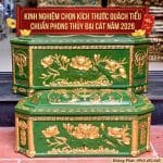 Kinh nghiệm chọn kích thước quách tiểu chuẩn phong thủy Đại Cát năm 2026