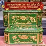 Kinh nghiệm chọn kích thước quách tiểu chuẩn phong thủy Đại Cát năm 2026