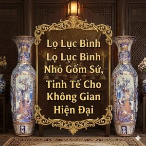 lo luc binh nho gom su diem nhan tinh te cho khong gian hien dai