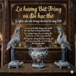 Lư hương Bát Tràng và đôi hạc thờ, Ý nghĩa sâu sắc trong văn hóa thờ cúng Việt
