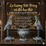 Lư hương Bát Tràng và đôi hạc thờ, Ý nghĩa sâu sắc trong văn hóa thờ cúng Việt