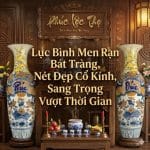 Lục Bình Men Rạn Bát Tràng, Nét Đẹp Cổ Kính, Sang Trọng Vượt Thời Gian