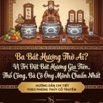 Ba Bát Hương Thờ Ai? Vị Trí Đặt Bát Hương Gia Tiên, Thổ Công, Bà Cô Ông Mãnh Chuẩn Nhất