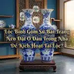 Lộc Bình Gốm Sứ Bát Tràng Nên Đặt Ở Đâu Trong Nhà Để Kích Hoạt Tài Lộc?