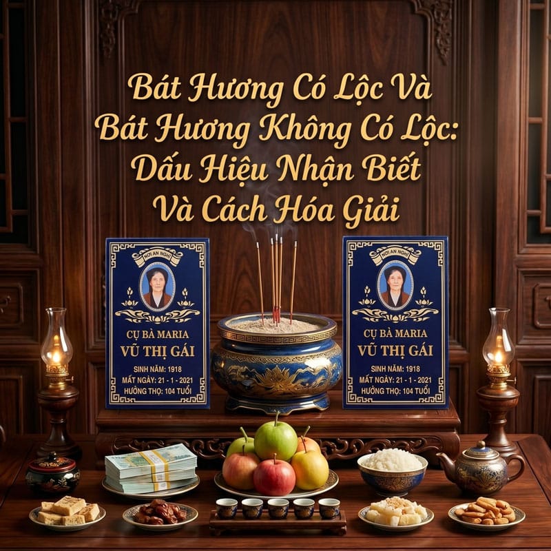 Bát Hương Có Lộc Và Bát Hương Không Có Lộc: Dấu Hiệu Nhận Biết Và Cách Hóa Giải