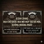 [Cận Cảnh] Hình Ảnh Xưởng Khắc Bia Mộ Đẹp Tại Hà Nội, Xưởng Hoàng Phát