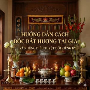 huong dan cach boc bat huong tai gia va nhung dieu tuyet doi kieng ky