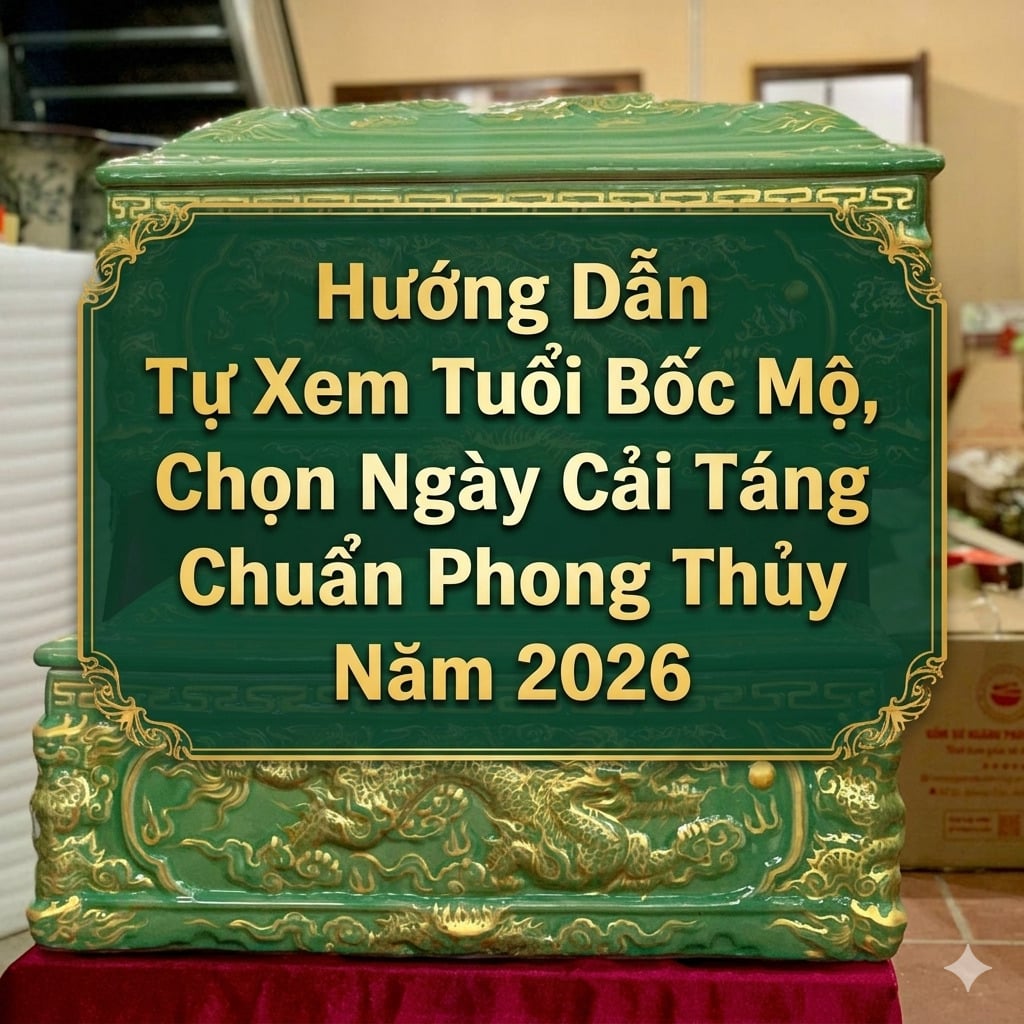 Hướng Dẫn Tự Xem Tuổi Bốc Mộ, Chọn Ngày Cải Táng Chuẩn Phong Thủy Năm 2026