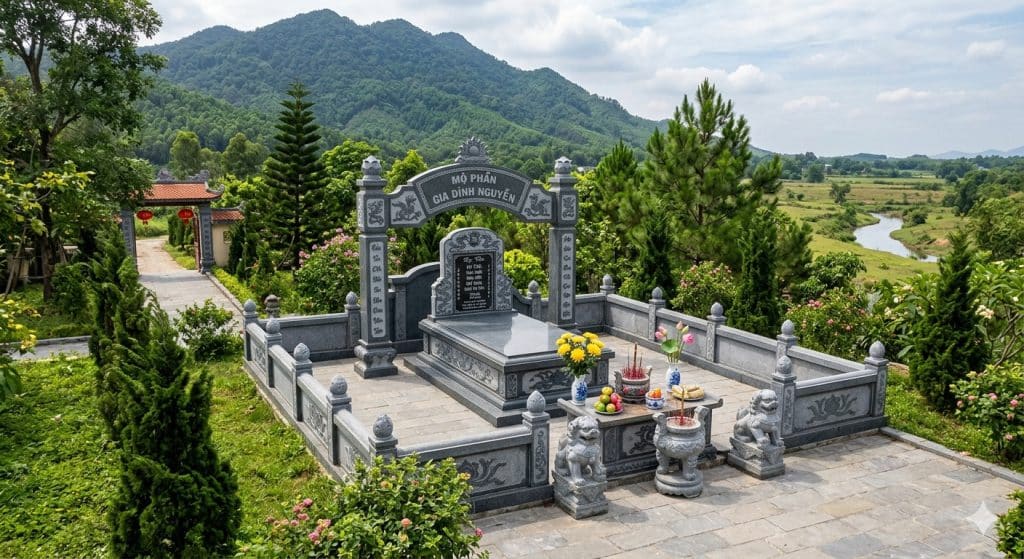 Cách tính kích thước mộ phần theo phong thủy 