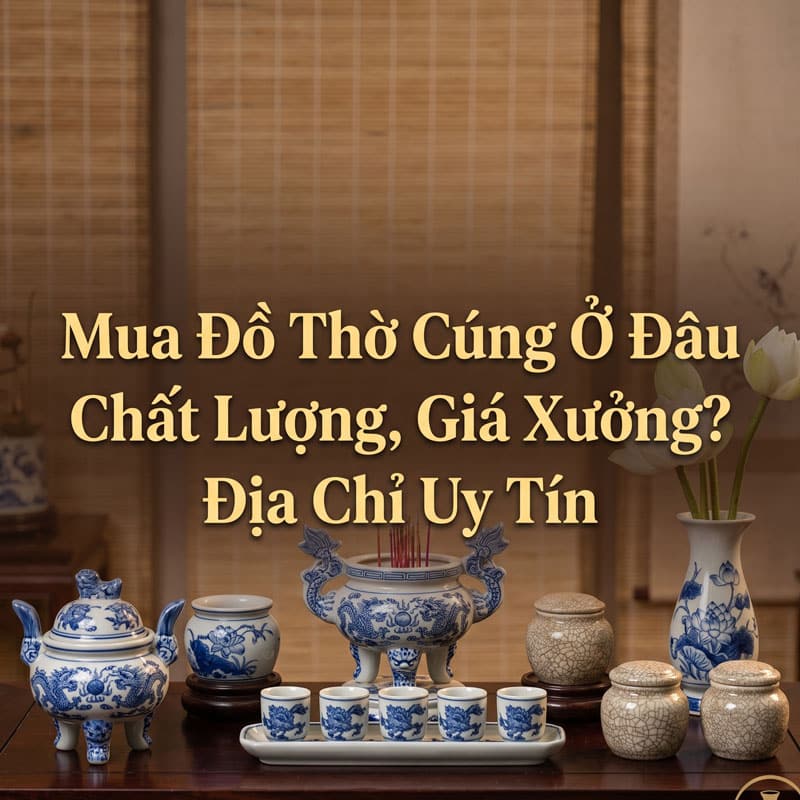 Mua Đồ Thờ Cúng Ở Đâu Chất Lượng, Giá Xưởng? Địa Chỉ Uy Tín Số 1 Việt Nam
