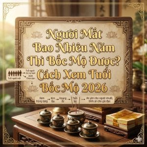 Người Mất Bao Nhiêu Năm Thì Bốc Mộ Được? Cách Xem Tuổi Bốc Mộ 2026