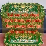 Tại sao việc chọn kích thước mộ phần theo phong thủy lại tối quan trọng?
