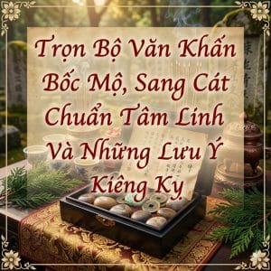 Trọn Bộ Văn Khấn Bốc Mộ, Sang Cát Chuẩn Tâm Linh Và Những Lưu Ý Kiêng Kỵ