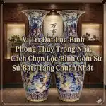 Vị Trí Đặt Lục Bình Phong Thủy Trong Nhà, Cách Chọn Lộc Bình Gốm Sứ Bát Tràng Chuẩn Nhất