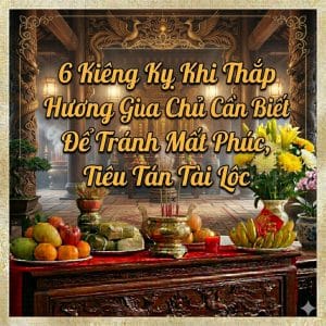 6 kieng ky khi thap huong gia chu can biet de tranh mat phuc tieu tan tai loc