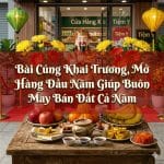 Bài Cúng Khai Trương, Mở Hàng Đầu Năm Giúp Buôn May Bán Đắt Cả Năm