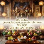 Bài Cúng Quan Hoàng Mười, Quan Lớn Tuần Tranh Xin Lộc Mọi Sự Hanh Thông