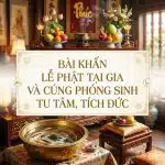 Bài Khấn Lễ Phật Tại Gia Và Cúng Phóng Sinh Tu Tâm, Tích Đức