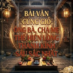 Bài Văn Cúng Giỗ Ông Bà, Cha Mẹ Thể Hiện Lòng Thành Kính Sâu Sắc Nhất
