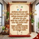 Hướng Dẫn Sơ Đồ Bài Trí Bàn Thờ Gia Tiên Đúng Phong Thủy Để Đón Tài Lộc