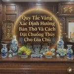 Quy Tắc Vàng Xác Định Hướng Bàn Thờ Và Cách Đặt Chuẩn Phong Thủy Cho Gia Chủ