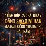 Tổng Hợp Các Bài Khấn Dâng Sao Giải Hạn (La Hầu, Kế Đô, Thái Bạch) Đầu Năm