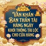 Văn Khấn Ban Thần Tài Hàng Ngày Khơi Thông Tài Lộc Cho Cửa Hàng