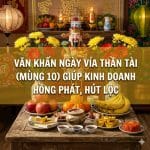 Văn Khấn Ngày Vía Thần Tài (Mùng 10) Giúp Kinh Doanh Hồng Phát, Hút Lộc