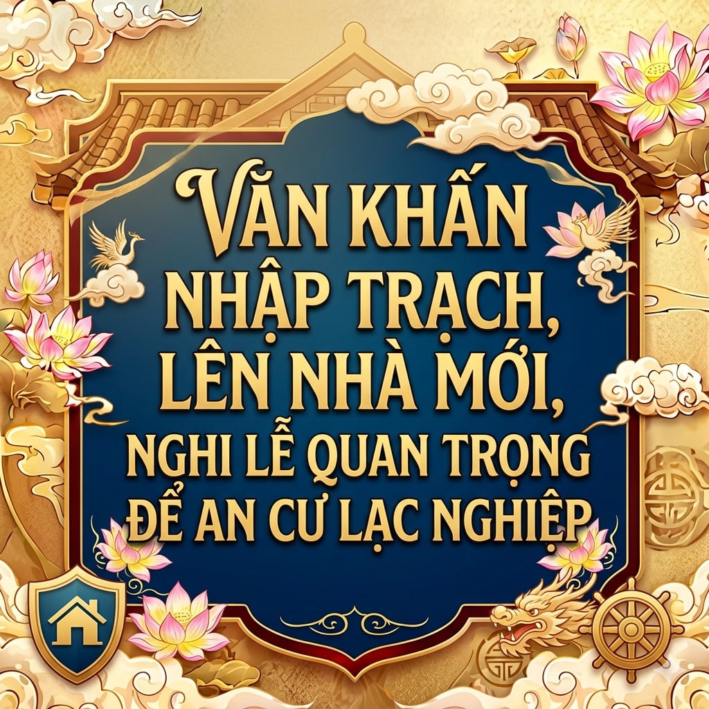 Văn Khấn Nhập Trạch, Lên Nhà Mới, Nghi Lễ Quan Trọng Để An Cư Lạc Nghiệp