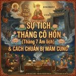 Sự tích Tháng Cô Hồn (Tháng 7 Âm lịch) & Cách chuẩn bị mâm cúng