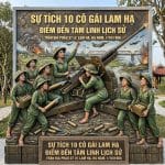 Sự tích 10 Cô Gái Lam Hạ, Điểm đến tâm linh lịch sử